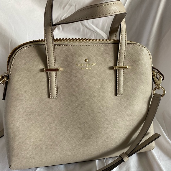 Beige Kate Spade Purse - Picture 1 of 4